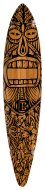 Tiki Man Pin Tail Longboard