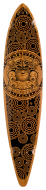 Trurute Indra Pin Tail Longboard