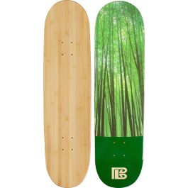 Forest Graphic Bamboo Skateboard