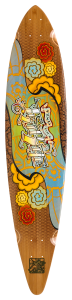 Trurute TR Ink Pin Tail Longboard