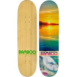 River Disaster Graphic Bamboo Skateboard ***DISCONTINUING***