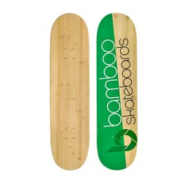 b-Logo Slash Graphic Bamboo Skateboard