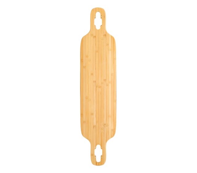 Twin Tip Longboard Bamboo Skateboards