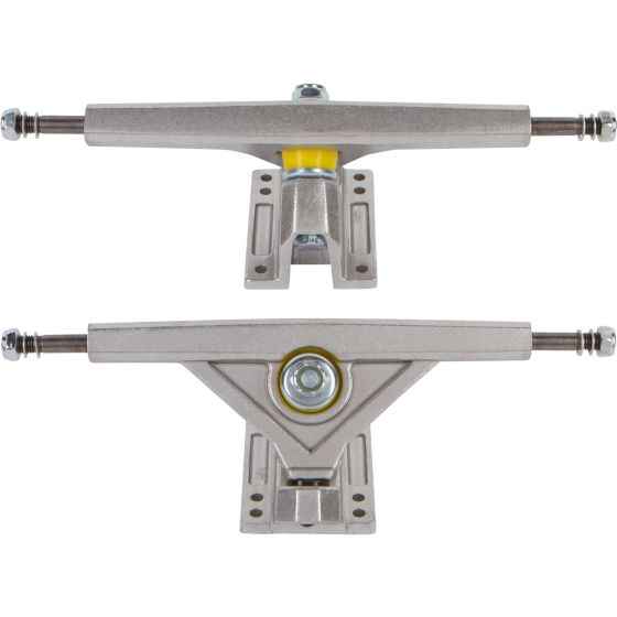 RSR リッジウェイ.スパークス&リッジウェイ YEDDO江戸プレート1878 Raw Silver Radeckal Standard Reverse King Pin Longboard Trucks