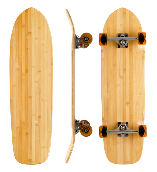 Blank Pool Deck Cruiser | Bamboo Skateboards