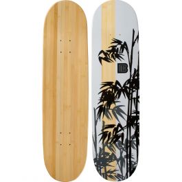 Henon Graphic Bamboo Skateboard