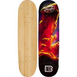 Cosmic Clouds Graphic Bamboo Skateboard ***DISCONTINUING***