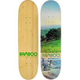 Valley Disaster Graphic Bamboo Skateboard ***DISCONTINUING***