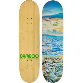 Ocean Disaster Graphic Bamboo Skateboard ***DISCONTINUING***