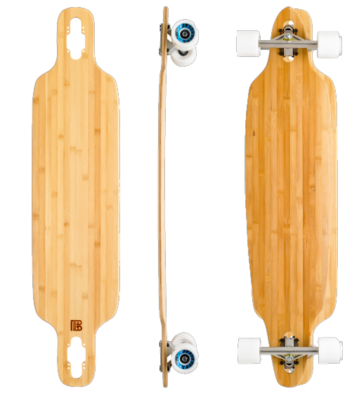 Nexus Osprey 39in Complete Skateboard Twin Tip Drop Thru Longboard/Cruiser 
