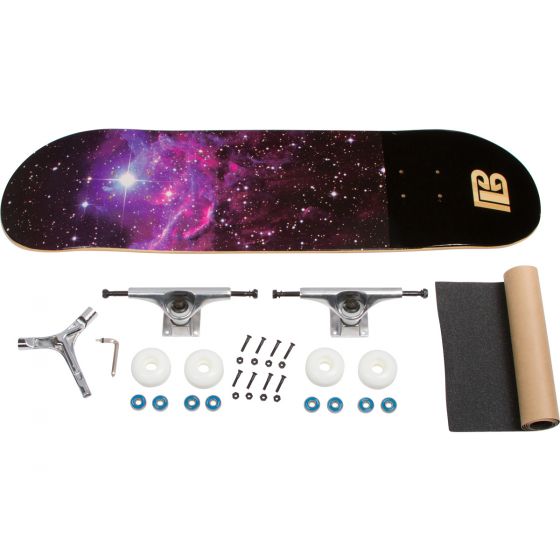 Nebula Graphic Bamboo Skateboard