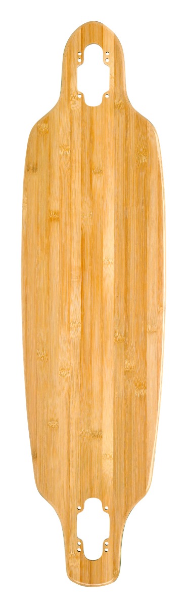 BBB 'Wooden Slayer Stick' Pintail Longboard Deck Big Boy Board w/ Griptape 